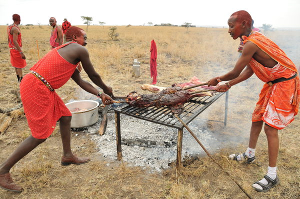 Maasai traditional meal